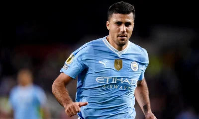 Manchester City's midfielder Rodri